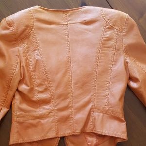 Jackets & Coats - Vegan leather moto jacket Jackets & Coats - Vegan leather moto jacket